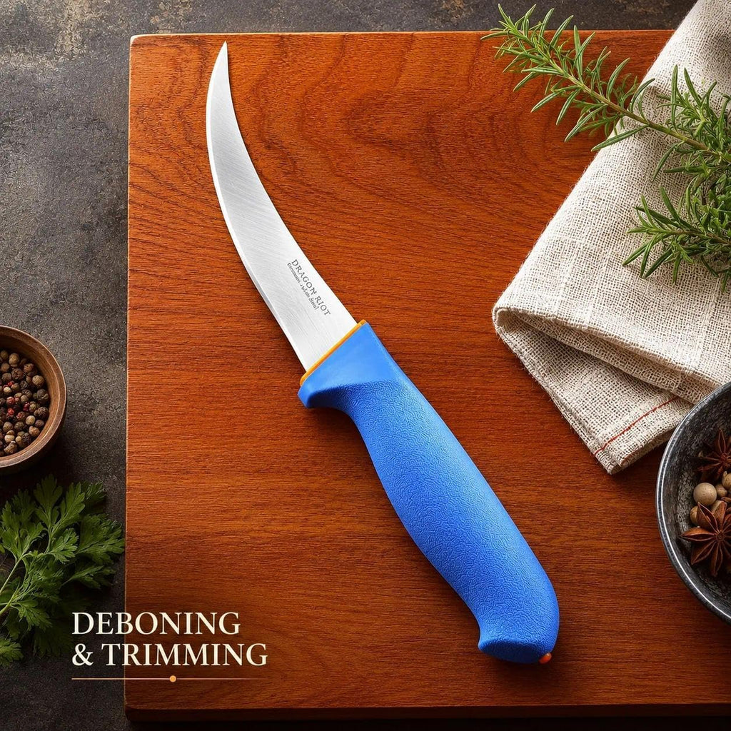 6 Inch Fillet Knife, Boning Knife, Flexible Blade, Curved Blade