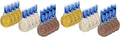 12 Pcs Large Size Metal Medals, Winner Gold Silver Bronze Award Medals with V Neck Ribbon for Events, Classrooms