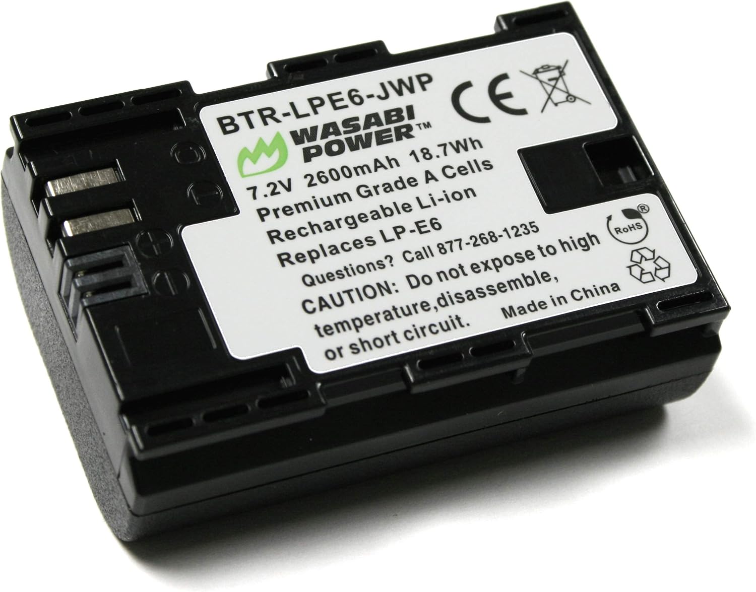 LP-E6 Battery (2-Pack) and Dual USB-C Charger for Canon EOS 5D Mark II/III/IV, 5DS, 5DS R, 6D, 6D Mark II, 7D, 7D