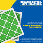 Air Filter 24x24x1 MERV 13 6-Pack