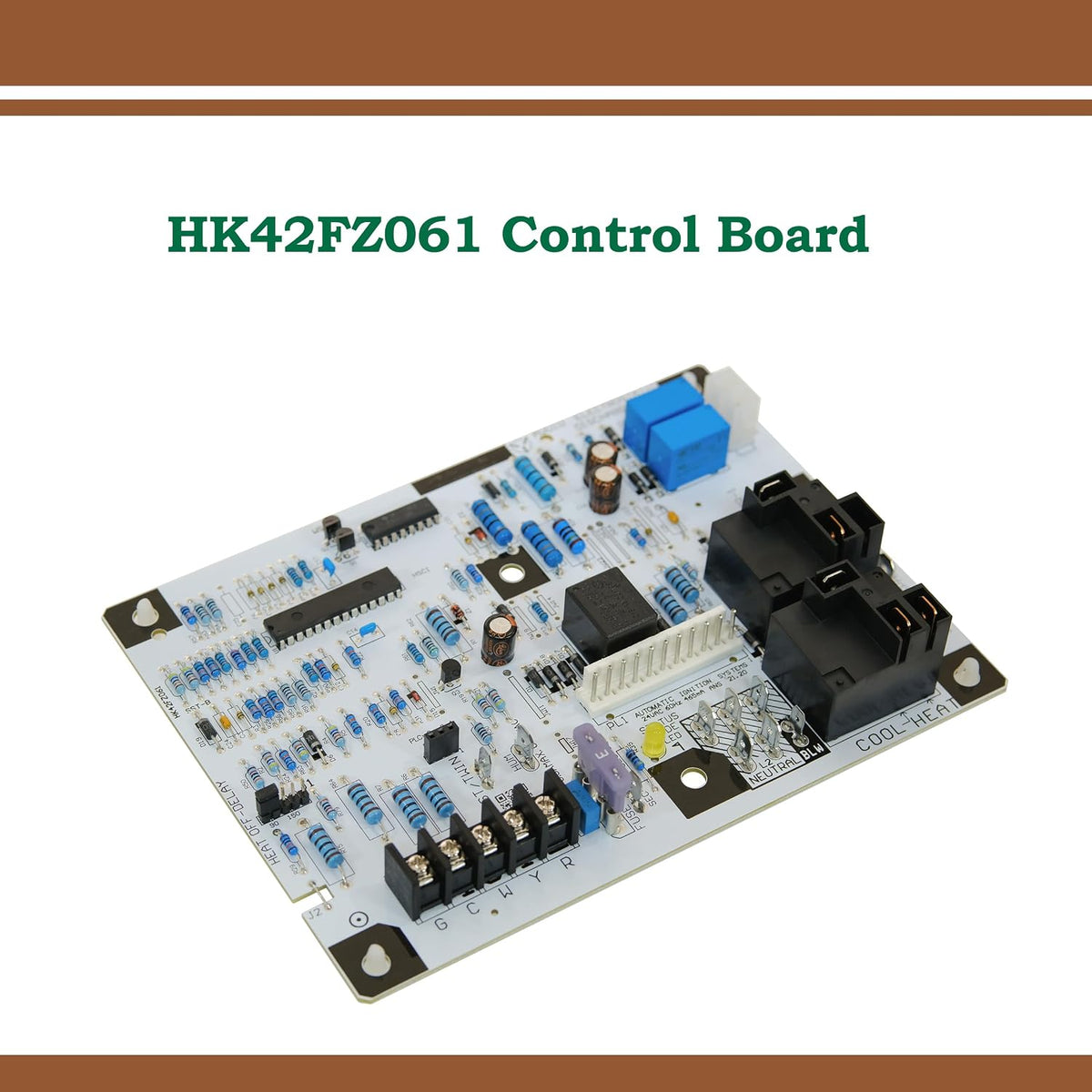 HK42FZ061 Furnace Control Board Replacement for Carrier Bryant Payne HVAC Furnaces, Replaces CEPL131012, CEBD431012, HK42FZ0614316, V04