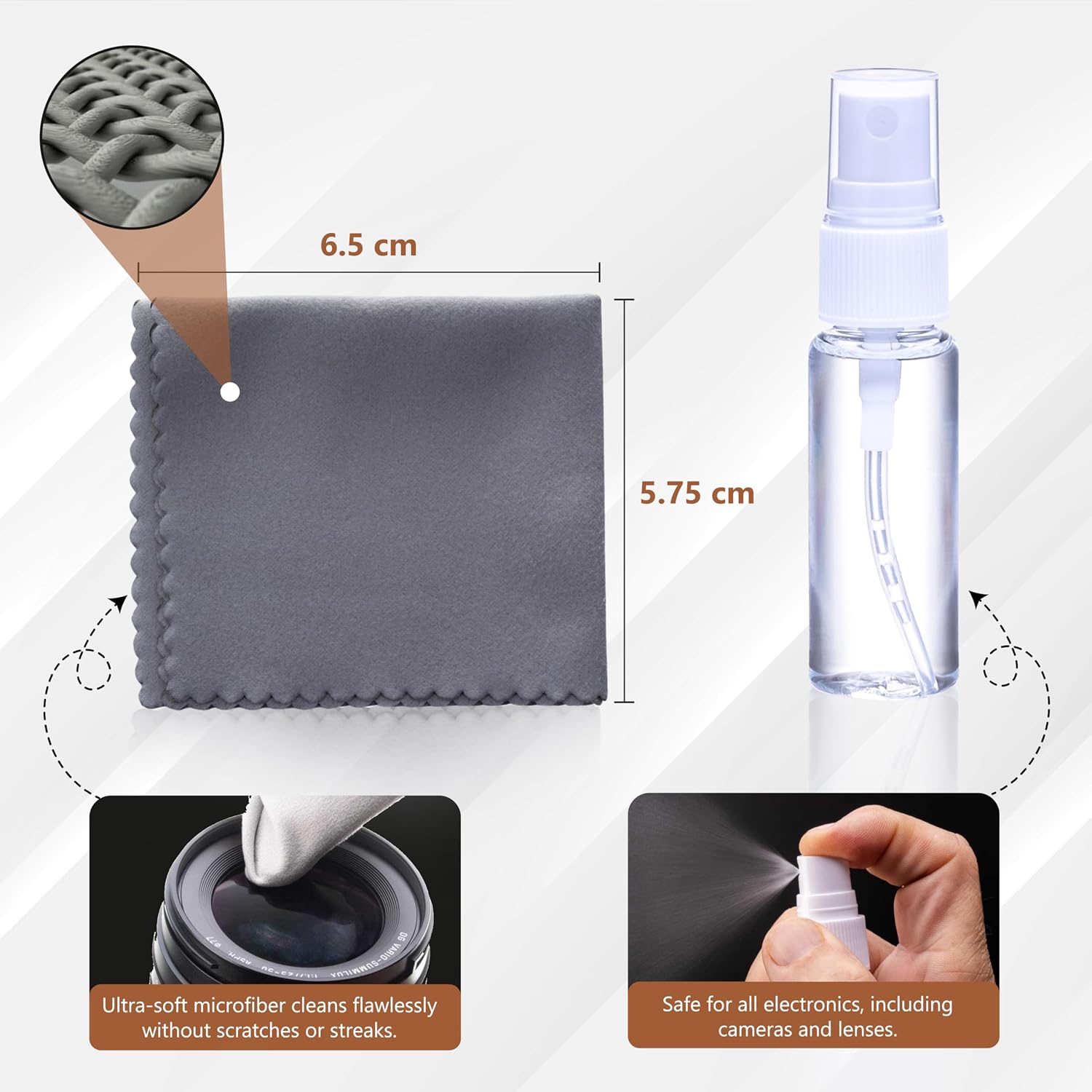 Professional 19 in 1 Camera Cleaning Kit, Camera Lens Cleaning Kit with Lens Pen, Air/Dust Blower, Microfiber Lens