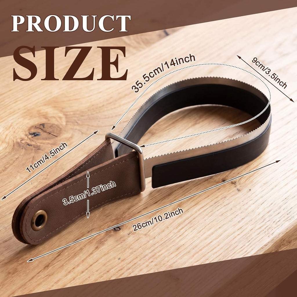 2 in 1 Horse Shedder Scraper with Rubber Edge Stainless Steel Horse Sweat Scraper Metal Dual Sided Equine Deshedding