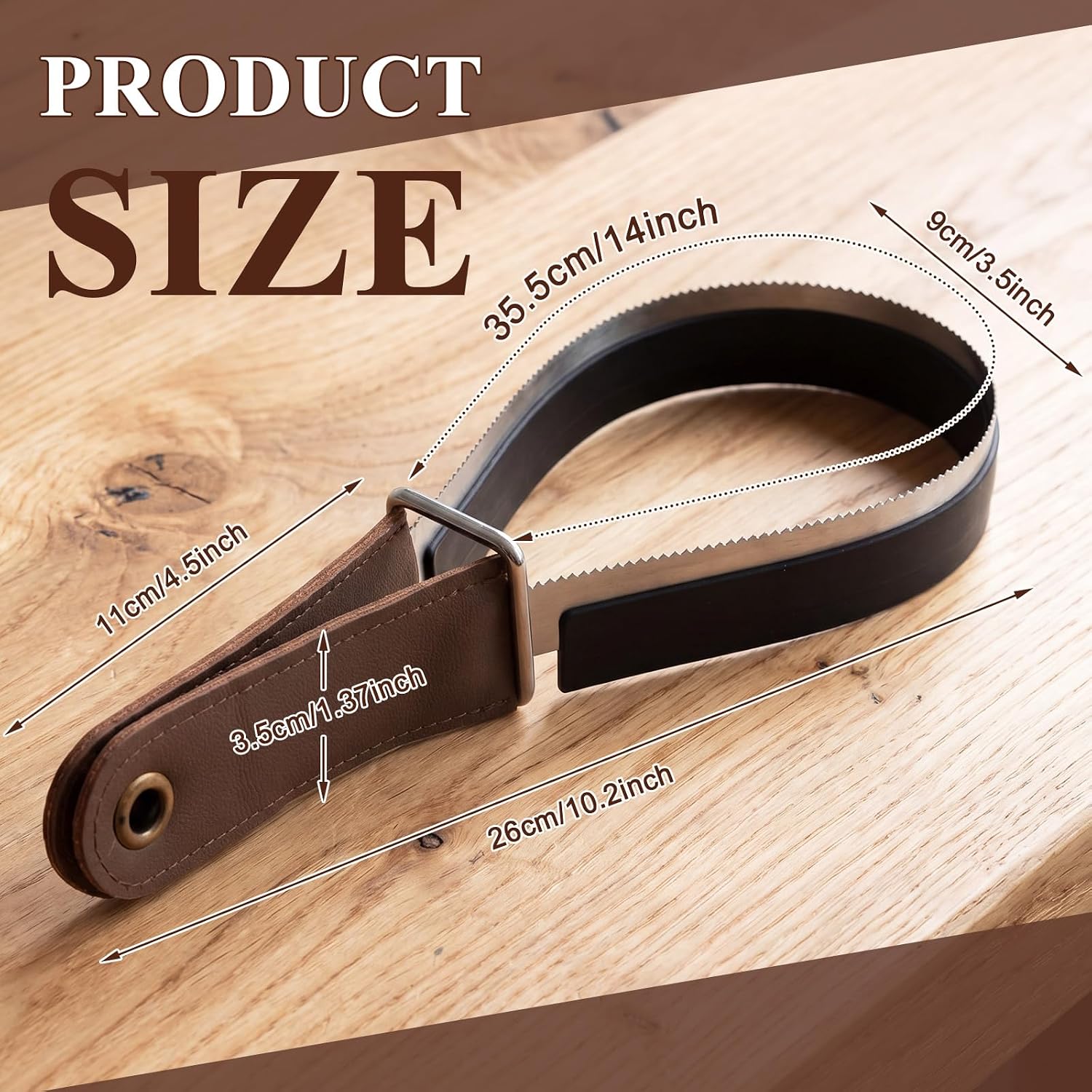 2 in 1 Horse Shedder Scraper with Rubber Edge Stainless Steel Horse Sweat Scraper Metal Dual Sided Equine Deshedding