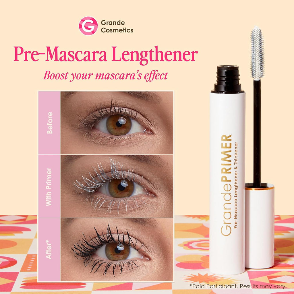 GrandePRIMER Pre-Mascara Lengthener & Thickener, 0.32 oz