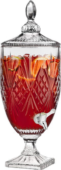 Iced Beverage Dispenser, Dublin Crystal Collection - 1 Gallon