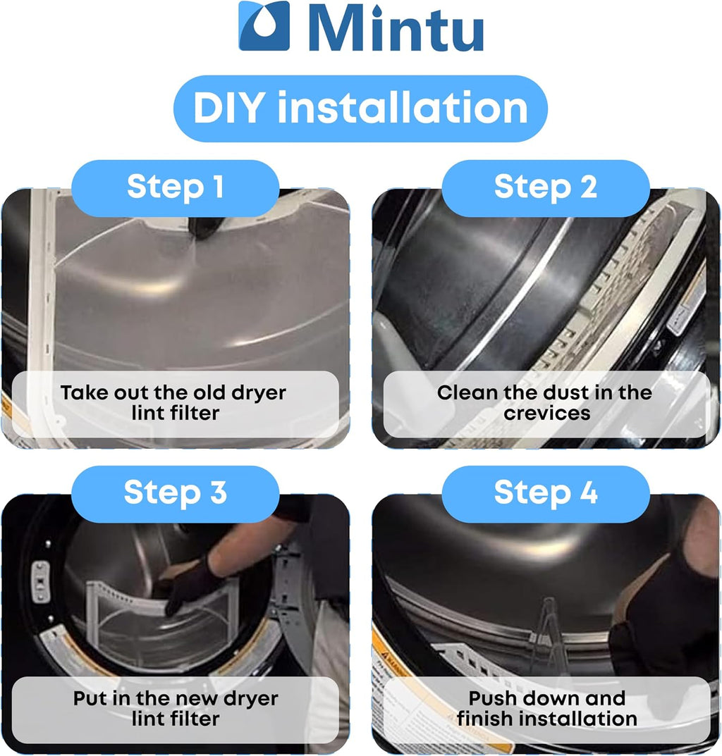 Dryer Lint Filter Replacement For LG Dryer DLGX2551R DLGX2551W DLGX2651R DLGX2651W DLGX2656V DLGX3071R DLGX3071W DLGX7188RM DLGX7188WM DLGX8388NM DLGX8388WM