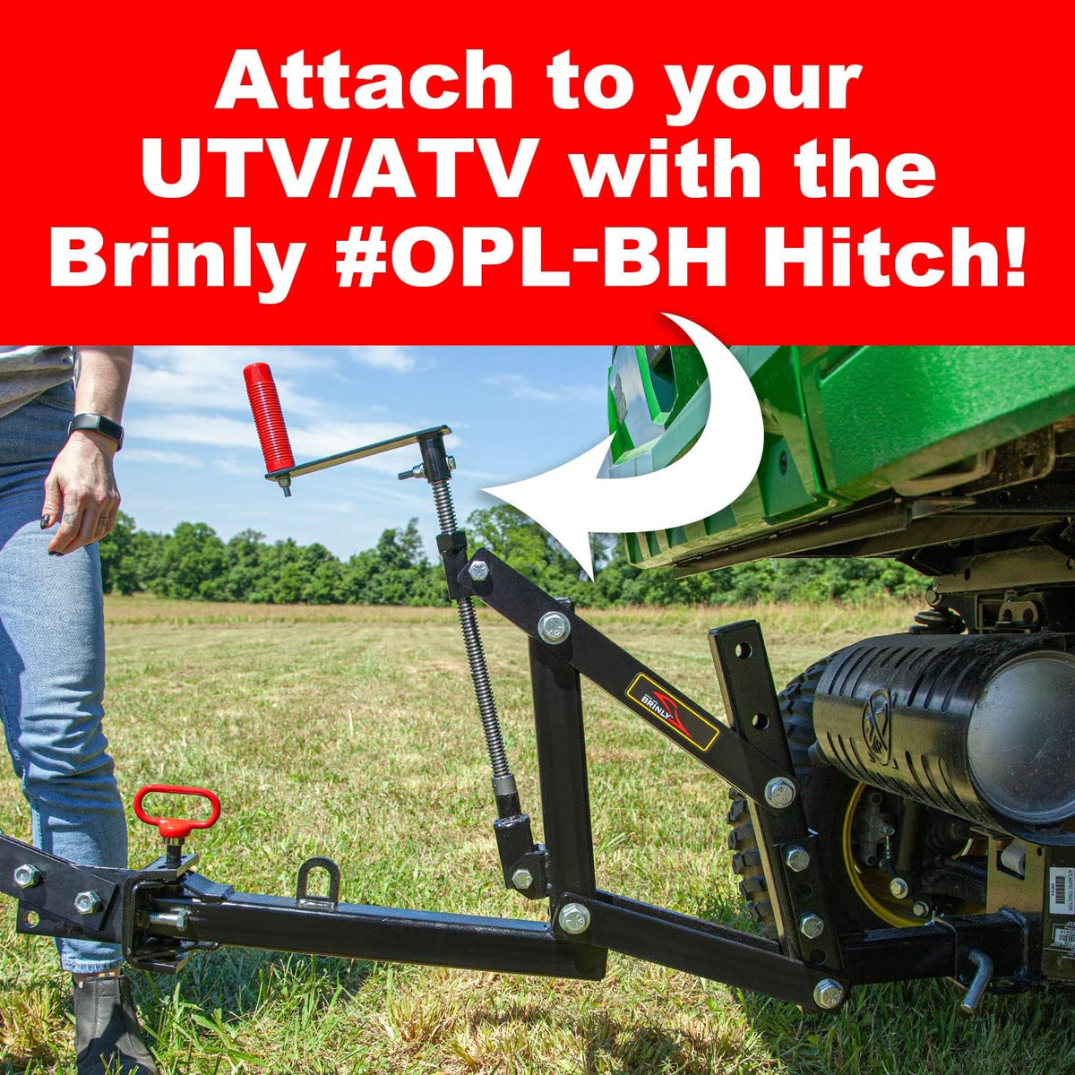 Sleeve Hitch Tow Behind Box Scraper, 38"