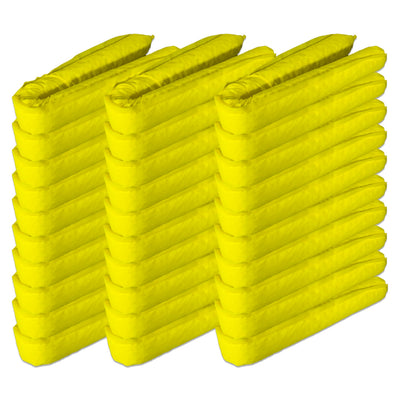 CHEMSORB Hazmat Absorbent Diking Tubes - 30 Pack Box