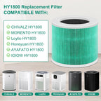2 Pack HY1800 Replacement Filter Compatible with CHIVALZ/MORENTO