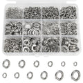 530Pcs Metric & SAE Spring Lock Washer Kit 304 SS M3-M10 6#-3/8"