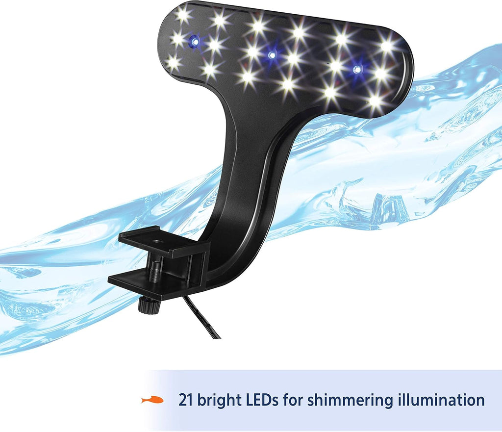 Freshwater Aquarium Clip-On LED Fish Tank Light, One Size