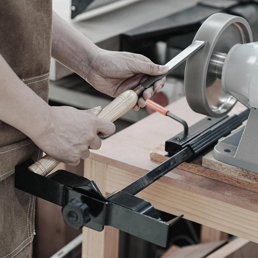 Lathe Tool Sharpening Jig, Multi-Grind Jig for Grinders, Woodturning Chisels and Tools, Sharpening Gouges, Chisels