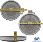 Supplying Demand 316555800 316418400 Electric Range Dual Radiant Surface Element Replacement Model Specific Not Universal