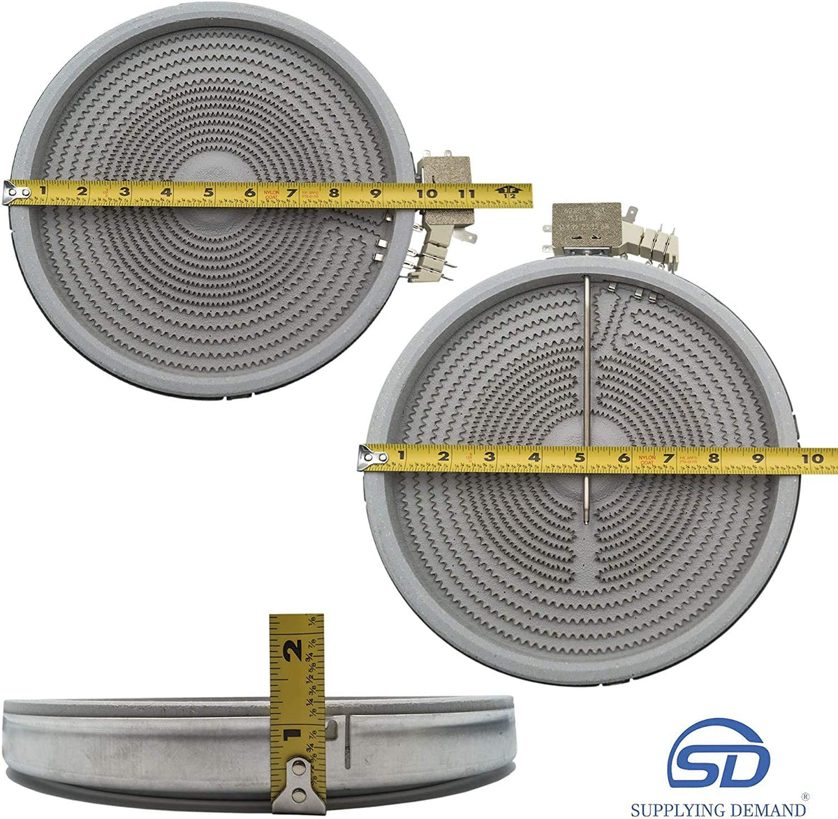 Supplying Demand 316555800 316418400 Electric Range Dual Radiant Surface Element Replacement Model Specific Not Universal