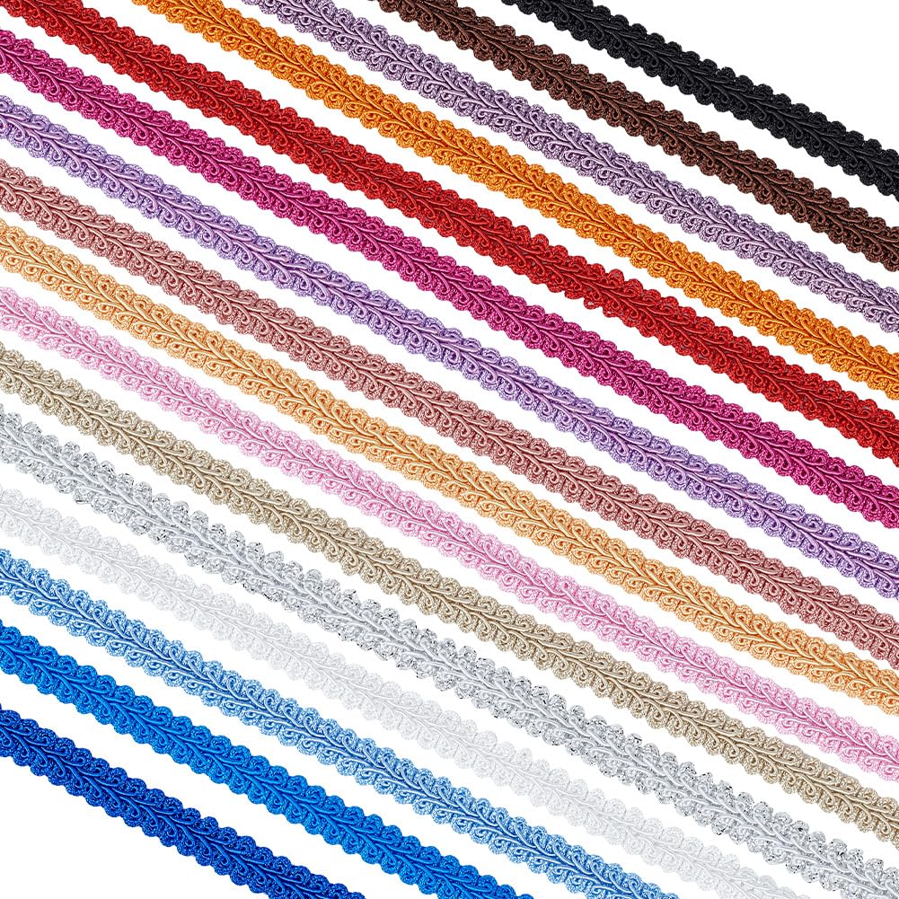 34yards Gimp Braid Trim 16 Colors Woven Braid Trim