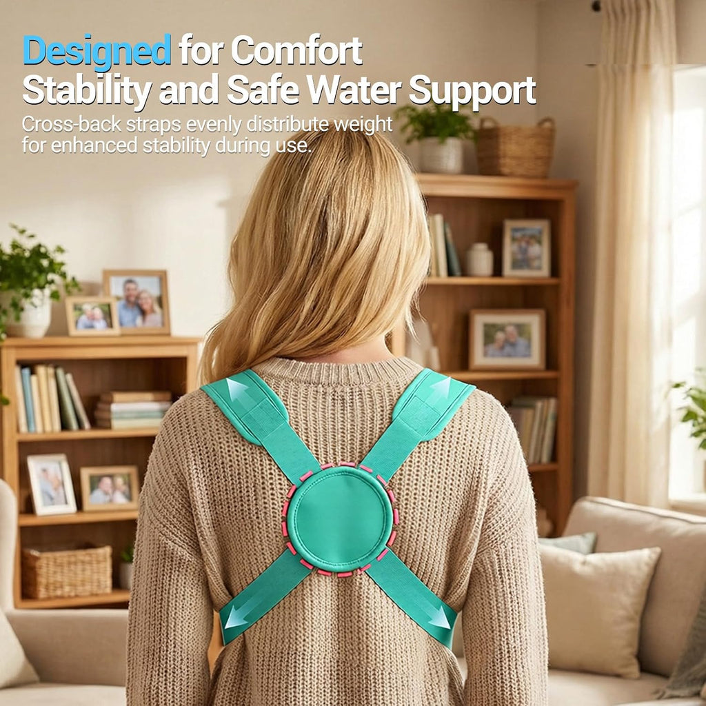Neoprene Water Baby Carrier Newborn to Toddler, Ergonomic Waterproof Infant Chest Holder with Adjustable Straps