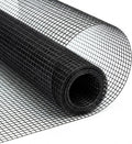 7.5ft*100ft Deer Fence Netting, Heavy Duty HDPE Mesh Animal Barrier, Black