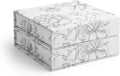 Luxury Small Gift Boxes with Magnetic Lids, 4" x 4" x 1" (5 Pack)