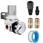 NANPU 1/4" NPT Air Regulator for Compressed Air System
