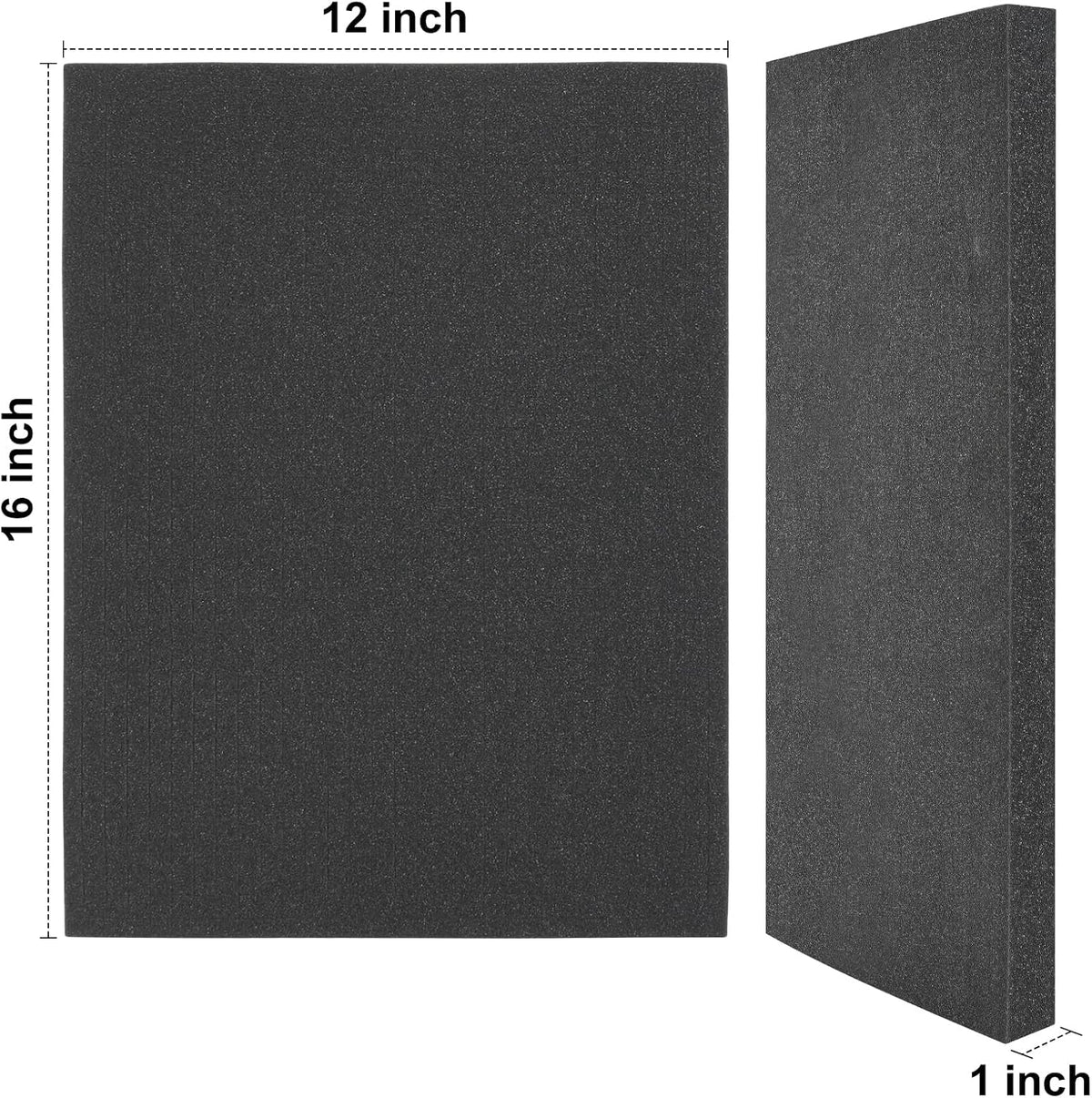 Pick and Pluck Polyurethane Foam Insert 16 × 12 × 1 Inch Thick, 2 Pack