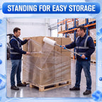 2 Pack Stretch Film Dispenser Pole Holder, 48" Long Handle