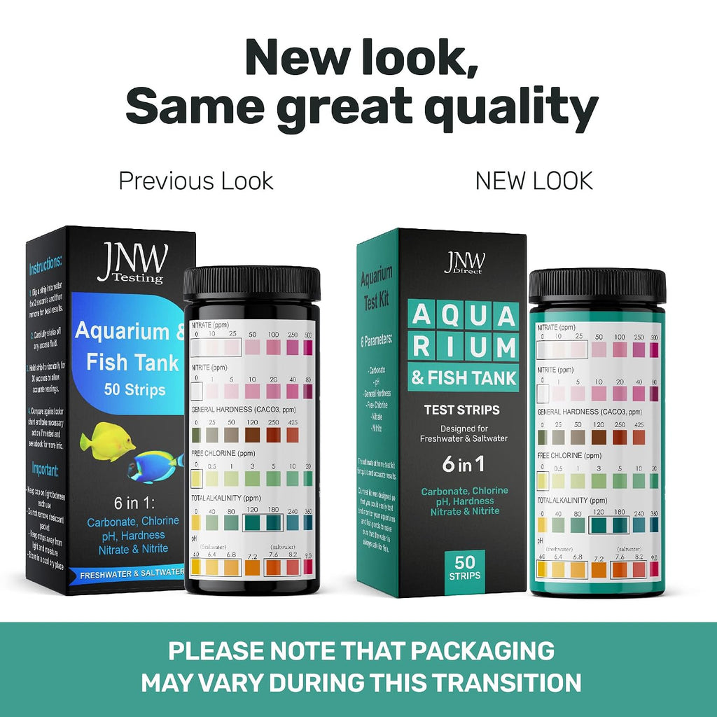 Aquarium Test Strips - 9-in-1 Aquarium Test Kit with eBook - Aquarium Water Test Kit with Quick and Accurate Fish