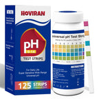 Universal pH Test Strips 0-14, 125ct Quick Reliable pH Testing Kit
