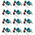 hiBCTR 12-Pack 1803BK PWM Motor Speed Controller, 2A, Adjustable