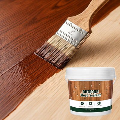Wood Stain and Sealer in One with Polyurethane - 1 Gallon & Red