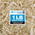 MagicWater Crinkle Cut Paper for Gift Baskets - 1 LB - Light Ivory