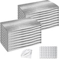 Garage Door Insulation Kit 16P Double Bubble Window Heat Insulation Panels, 6MM 16x8FT Reflective Aluminum Foil