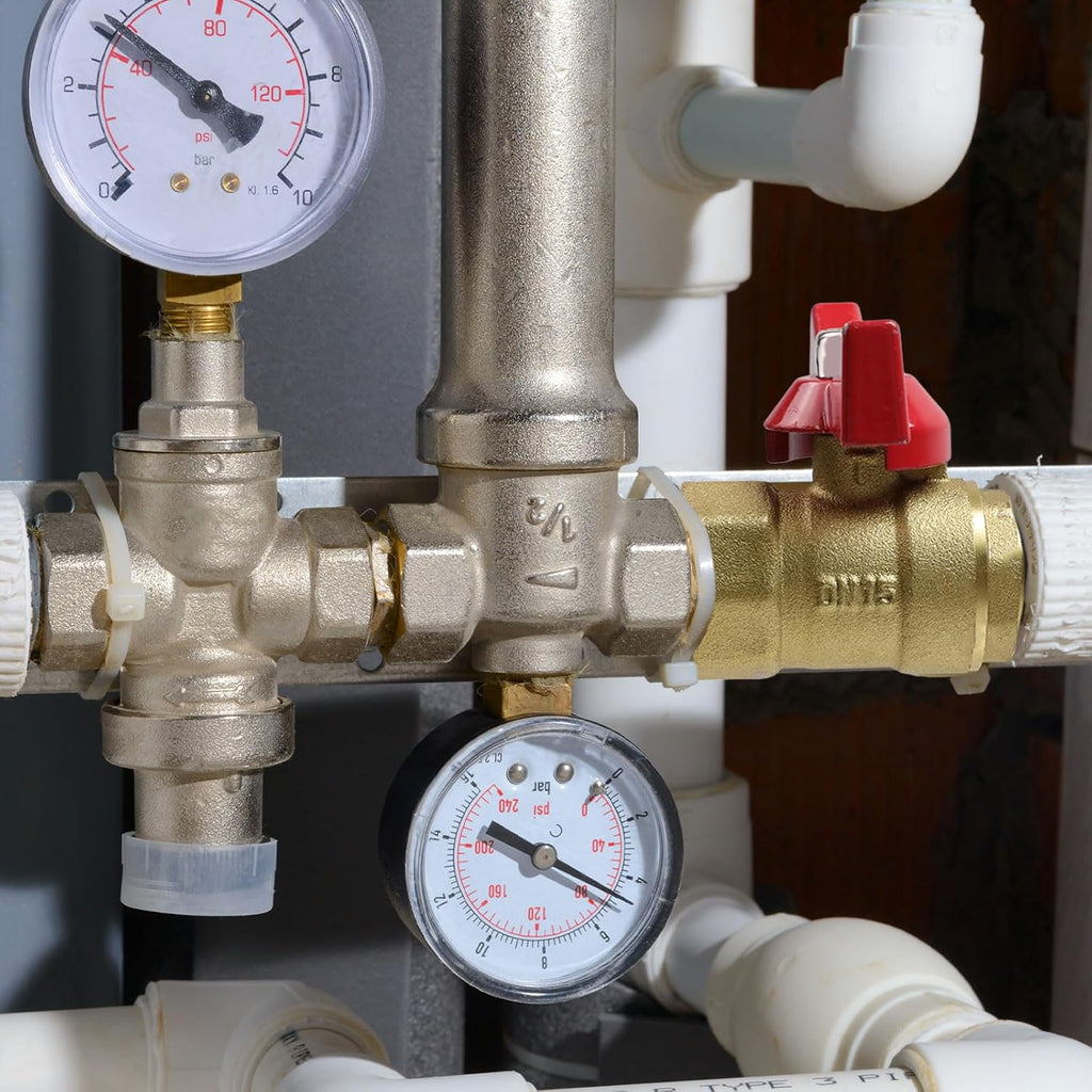 T Tulead Brass Mini Ball Valve 1/2" NPT