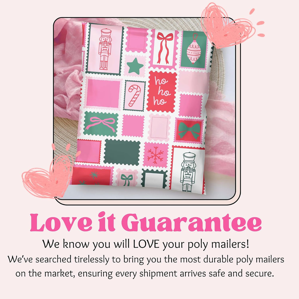 Christmas Poly Mailer Polybag Packaging Cute Shipping Bags