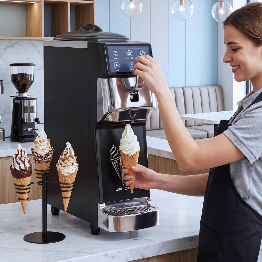 Commercial Soft Serve Ice Cream Maker Machine