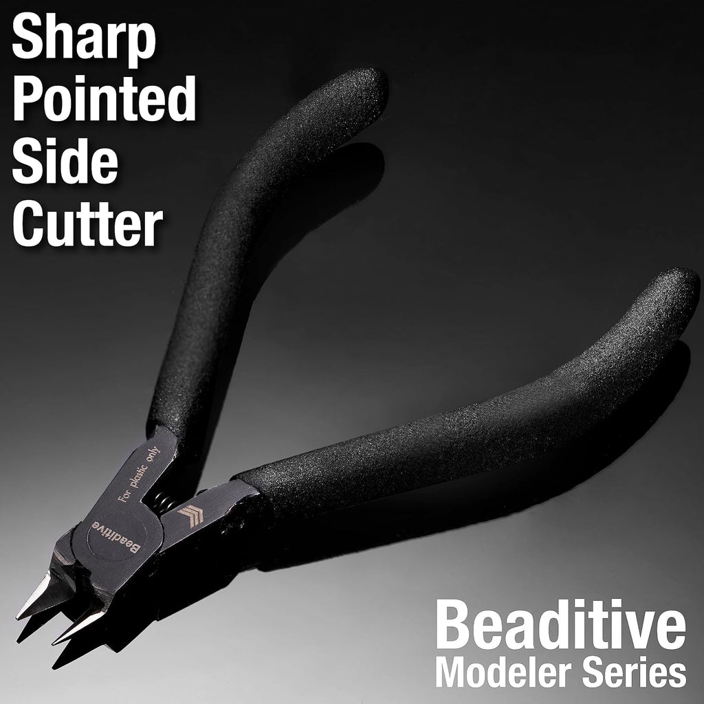Sharp Pointed Side Cutter for Plastic Model - Plastic Sprue Cutter - Gunpla, Gundam Model, Scale Model Building
