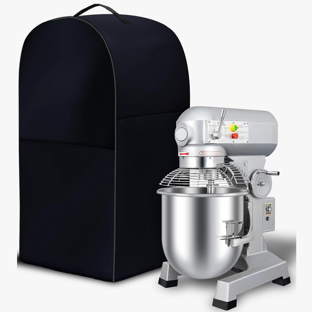 20quart black commercial vertical mixer cover with top handle