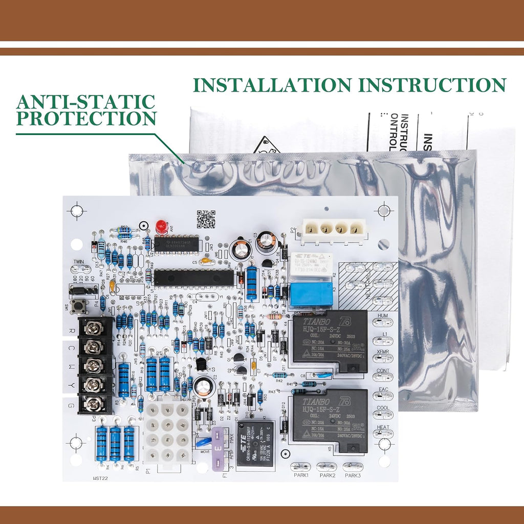 94W83 Replacement for Lennox Furnace Control Board 103085-02, 1012-977A-I Series Ignition Control