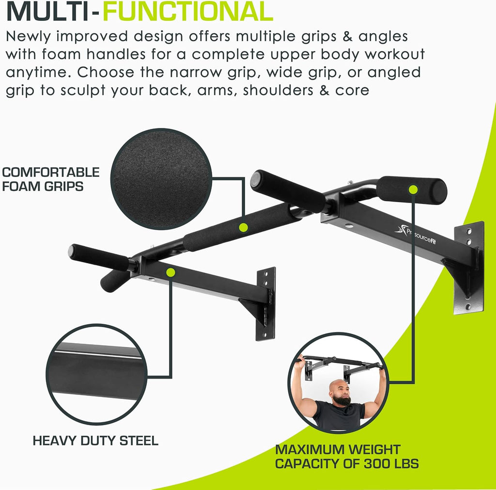 Fit Pull Up Bar for Multi Use Fitness & Home Gym Exercise