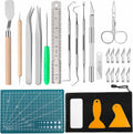 Craft Vinyl Weeding Tools Kit - DIY Art Work Cutting, Scrapbook, Lettering
