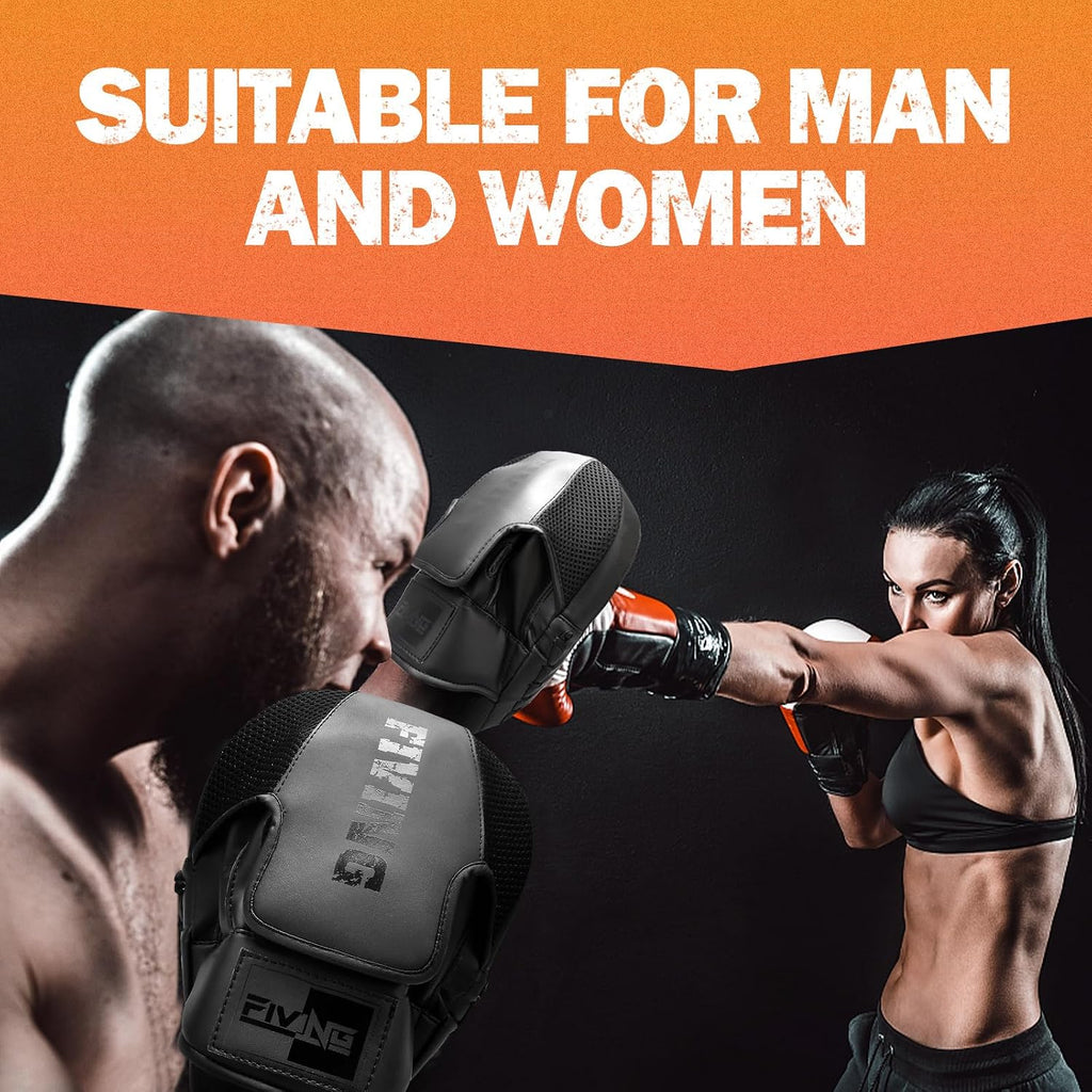 Boxing Pads Punching Mitts for Muay Thai,Punching,Sparring,Training | Focus Mitts, Curved Punch Mitts