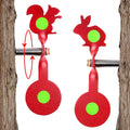 BB Gun Targets Set Hunting & Shooting Targets Spinning Steel - Bear, Bird, and Rooster Sets Three Different Designs