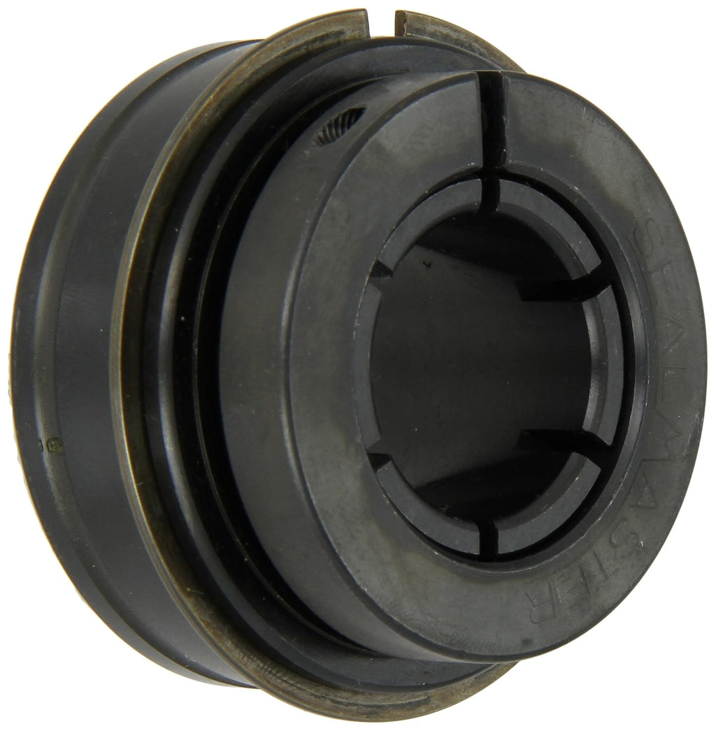 ER-16TC Cylindrical OD Bearing, Skwezloc Collar, Contact Rubber Seals, 1" Bore, 52 mm OD, 1-7/16" Width