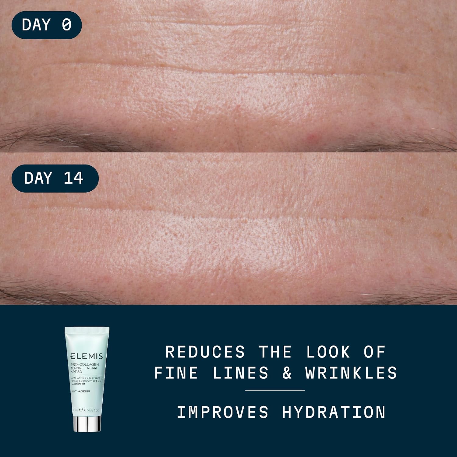 Pro-Collagen Marine Cream SPF 30, Lightweight Anti-Wrinkle Daily Facial Moisturizer