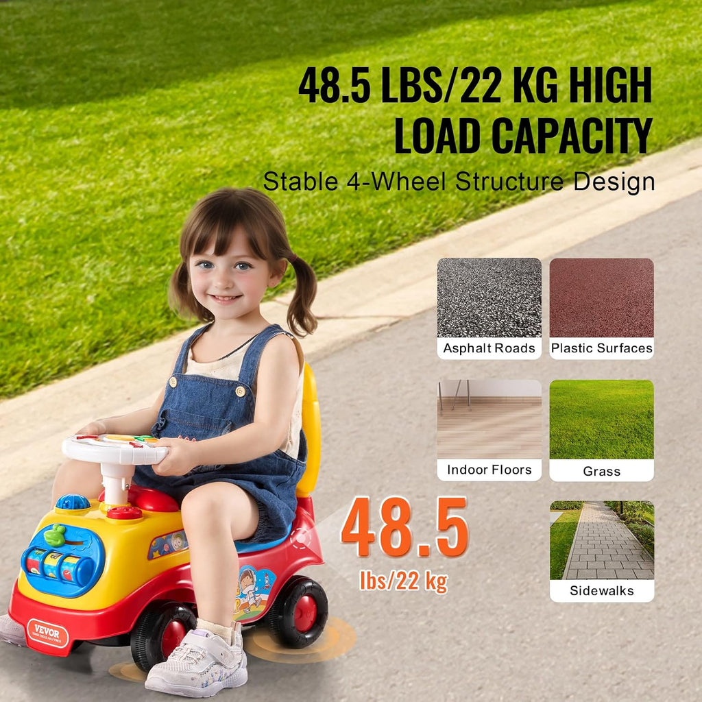 Ride On Push Car for Toddlers, Ages 19+ Months, Ride Racer, Sit to Stand Toddler Ride On Toy, Kids Ride On Car with