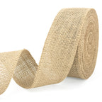 2" Burlap Ribbon 12Yards, Jute Craft Roll for Wrapping