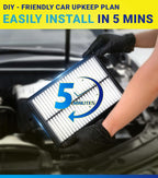 SERVKITOUR (Hybrid Only) Engine Cabin Air Filter for RAV4 (2019-2025)