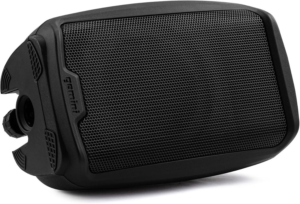 8" Powered PA Speaker, 300 Watts, Floor Monitor (AS-2108P) | 8" powered PA & floor monitor, 11 lb - switchable