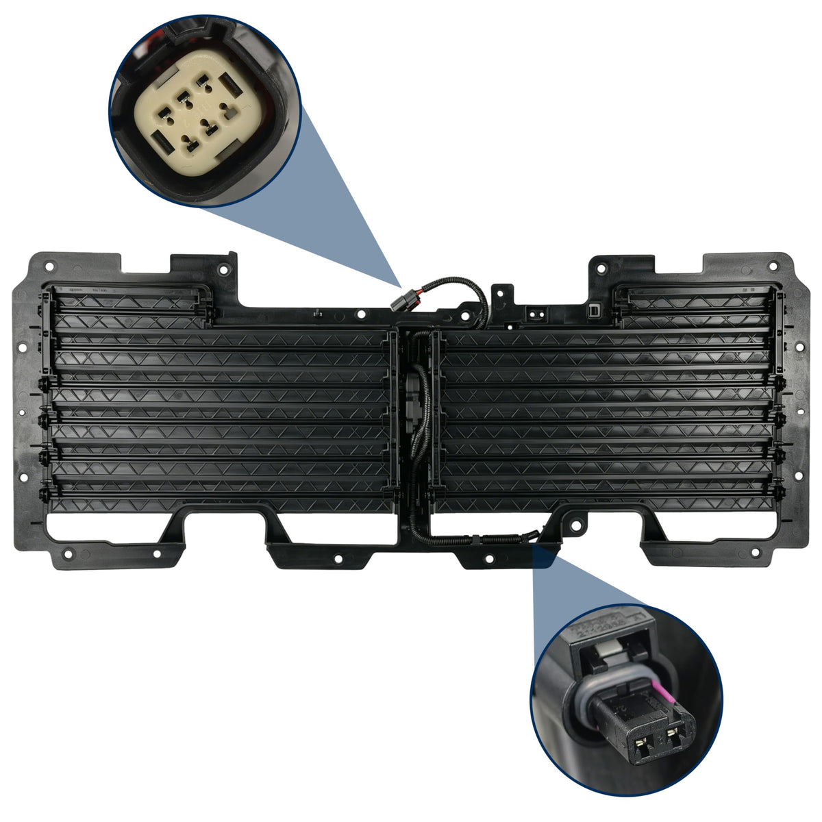 DIMEANI Active Grille Shutter with Motor Compatible with Chevrolet Tahoe