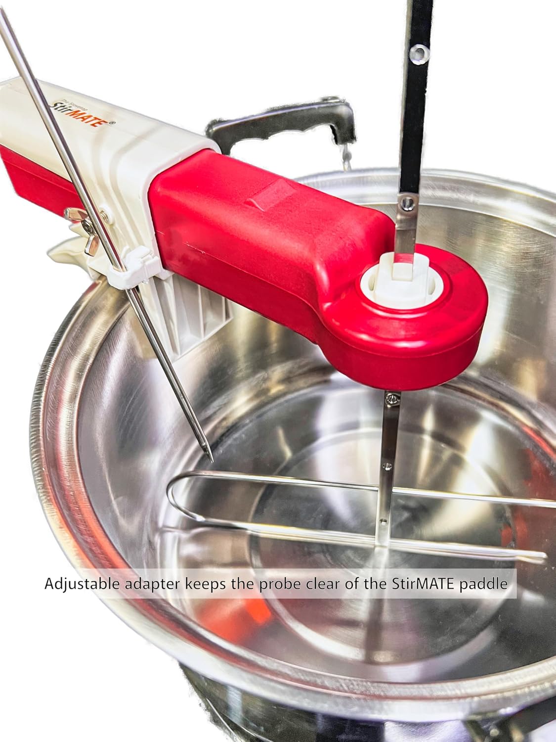 Culinary Thermometer – Digital Candy & Deep Fry Stainless Probe with Pot Clip and StirMATE Adapter